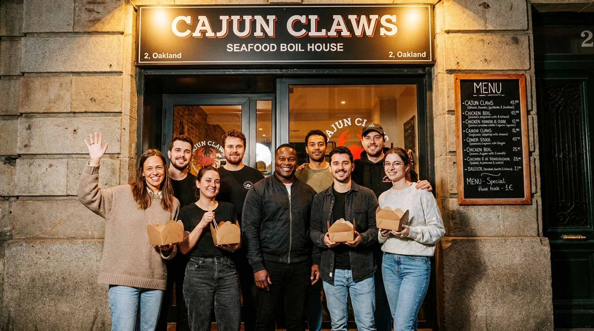 Join the Cajun Claws Crew
