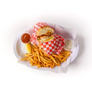 FRIED SHRIMP PO BOY