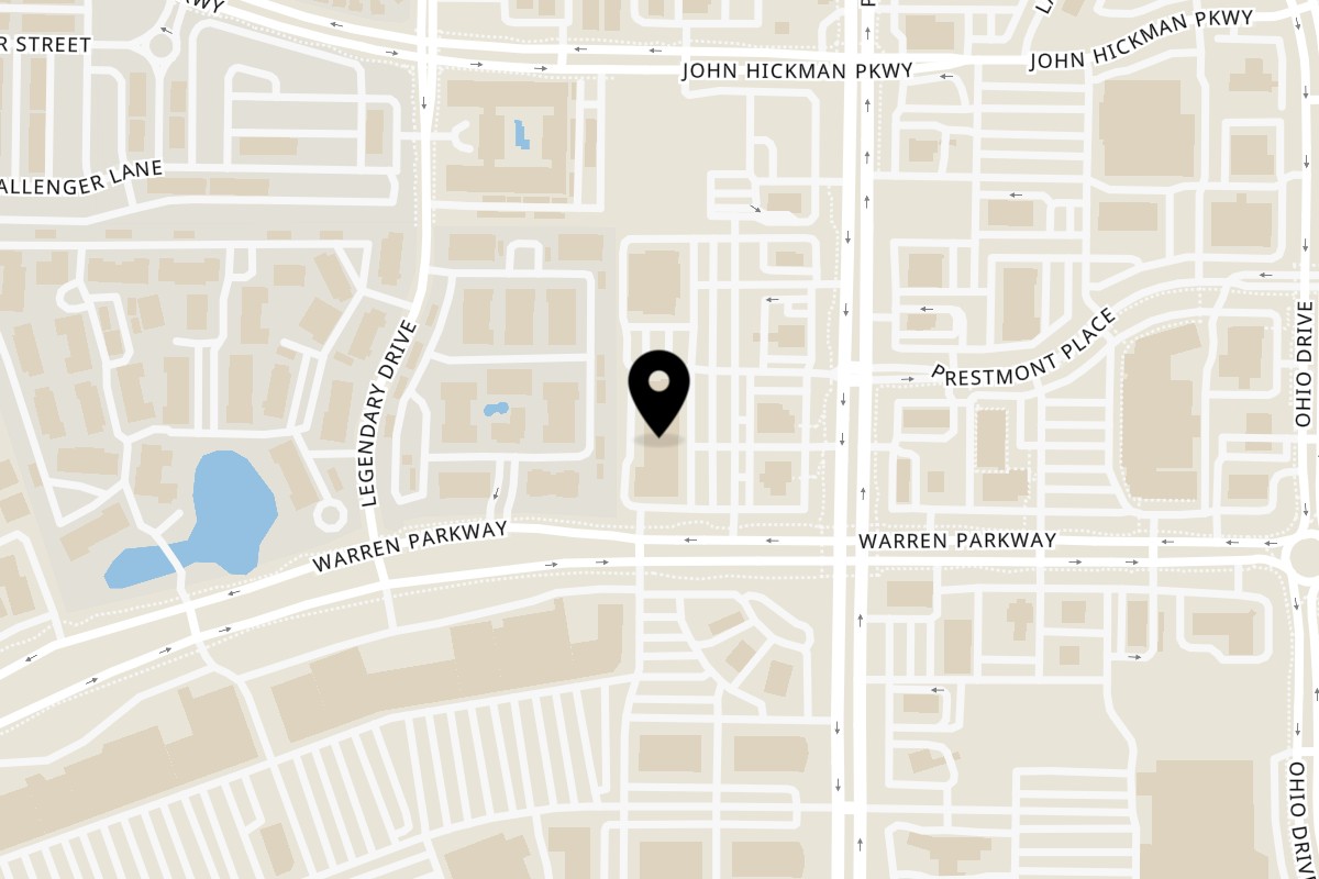 Map showing the location of Cajun Claws Seafood Boil House Cajun Claws Seafood Boil House on 3685 Preston Rd in Frisco